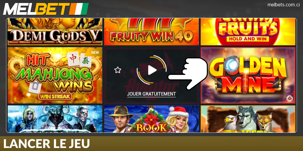 Lancez le jeu Aviator sur Melbet CI