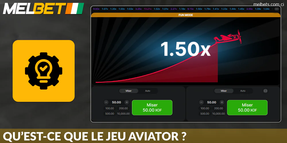 Fonctionnalités du jeu Aviator sur Melbet Côte d’Ivoire