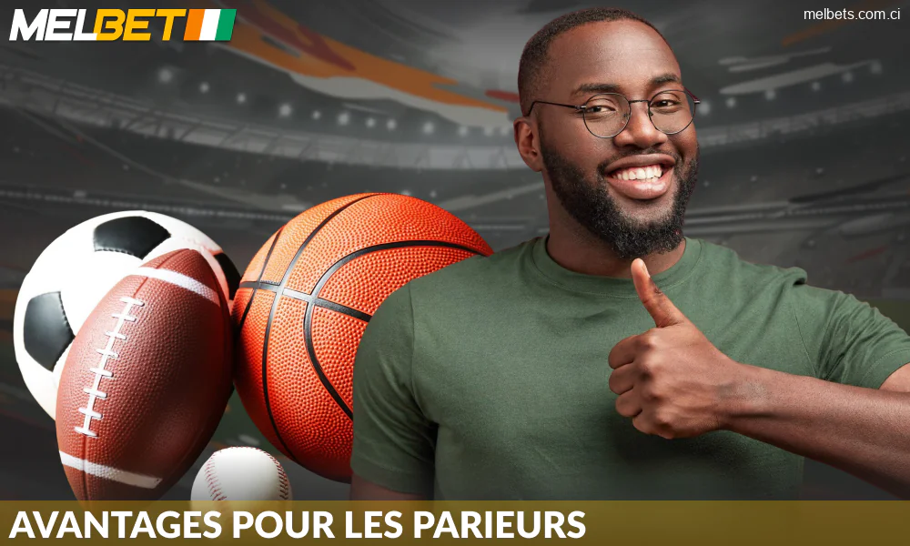 Les points forts des paris sportifs sur Melbet CI