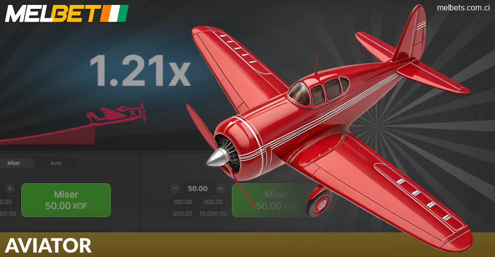 Paris sur Aviator sur Melbet Côte d'Ivoire